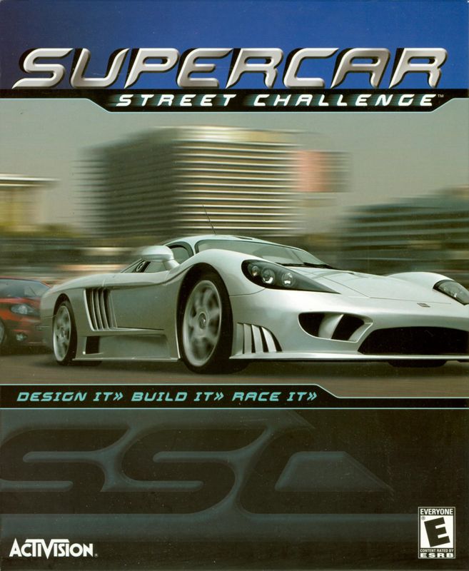 Supercar Street Challenge box art for Playstation 2